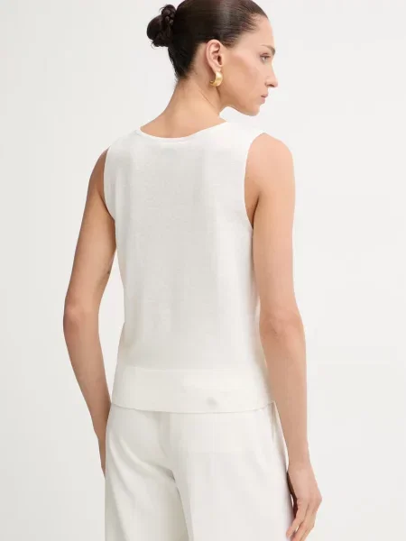 Top Calvin Klein beżowy