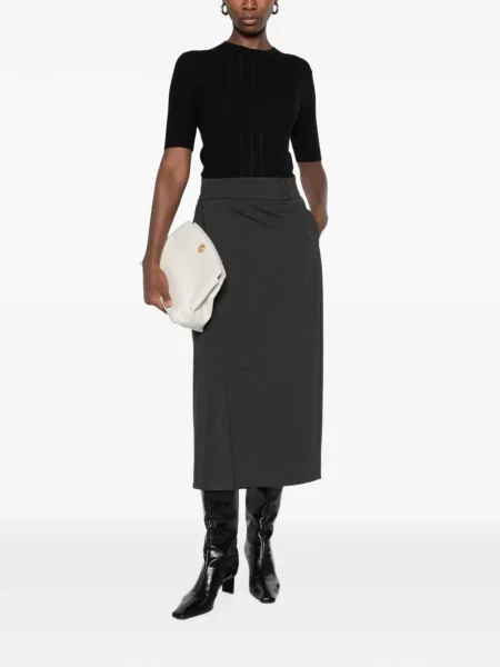 Scurt tricou Max Mara tricotate negru