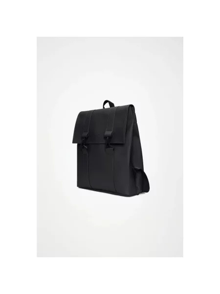 Rains MSN Bag Black Unisex Plecaki i torby Rains Size: One size czarny