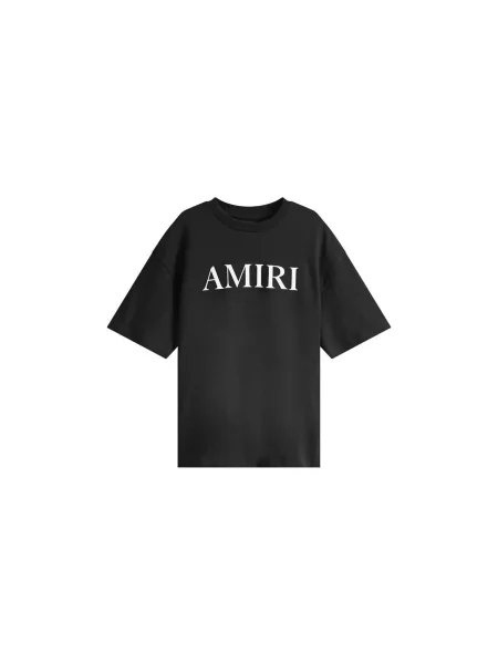 Tricou Amiri cu autograf negru