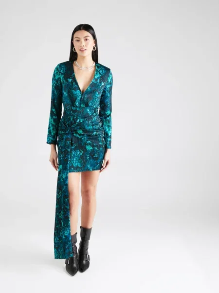 TOPSHOP Rochie petrol verde