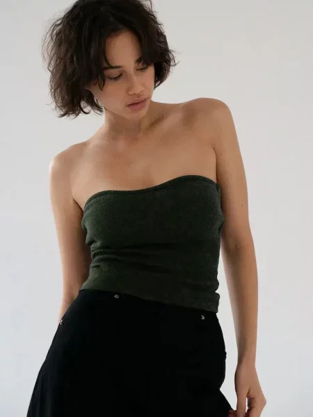 Muuv. Muuv top pentru femei din cu LINEA verde