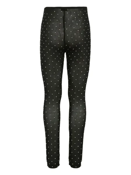 Legginsy dziecięce Pinko czarne
