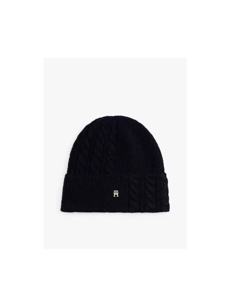 Čiapka Tommy Hilfiger čierna
