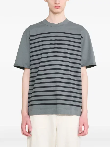 Tricou Margaret Howell cu dungi gri