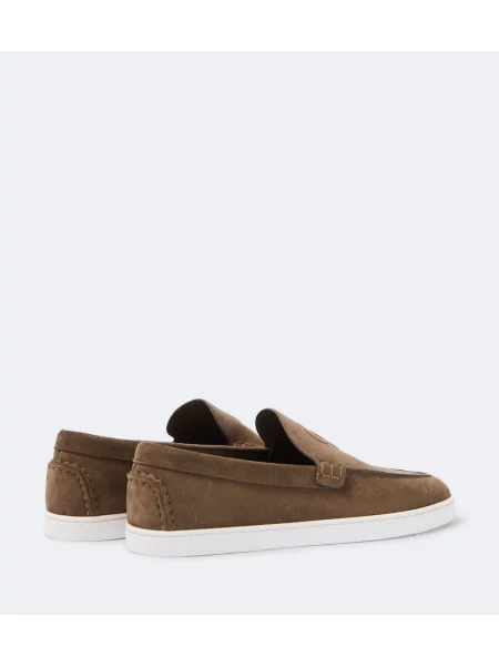 Loaferke Christian Louboutin iz semiša bež