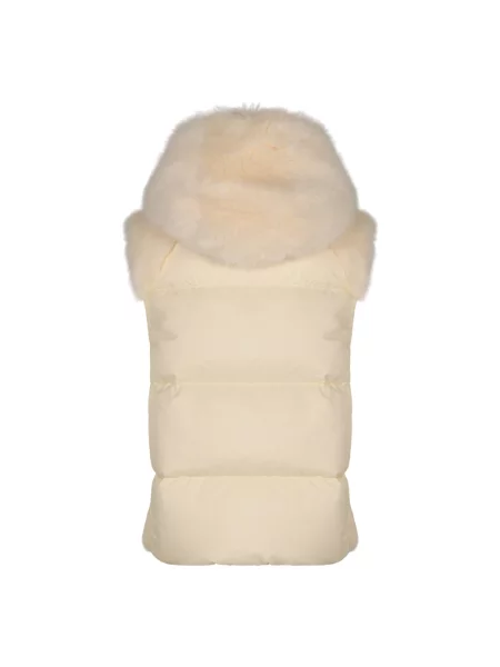 Kamizelka Moncler ocieplana biała