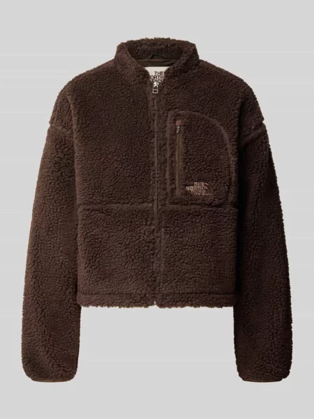 The North Face bluza rozpinana polarowa Extreme Pile brązowa