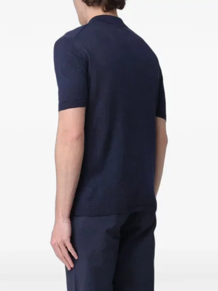 Scurt tricou polo Blauer albastru