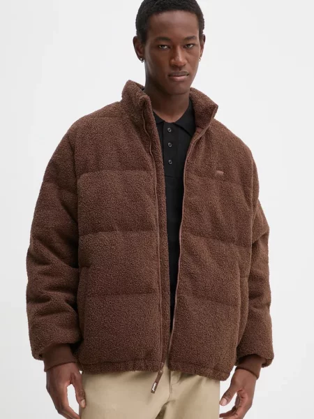 Пухено яке Levi's зимен модел кафяво