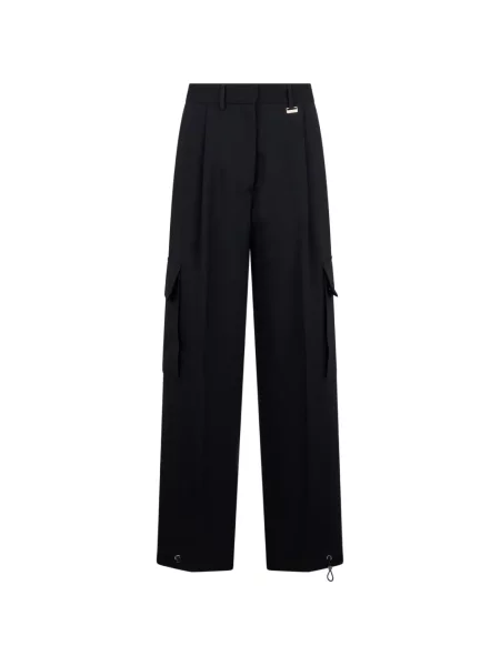 Spodnie cargo Moorer niebieskie