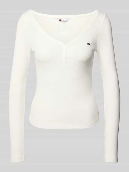 Tommy Jeans longsleeve biały