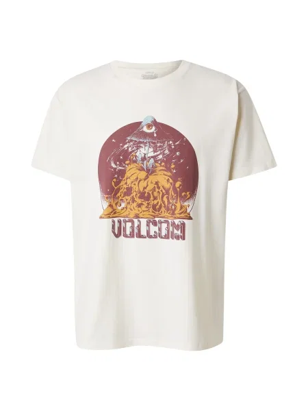 Volcom Majica FA CALLUM ROONEY med / klasično crvena bijela