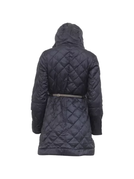 Geacă Max Mara cu glugă albastru