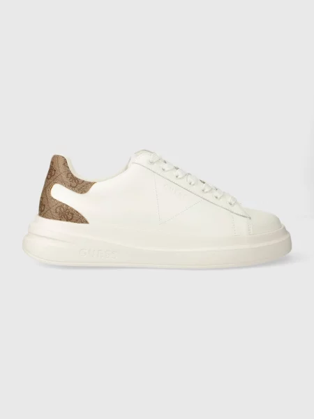 Sneakerși Guess alb