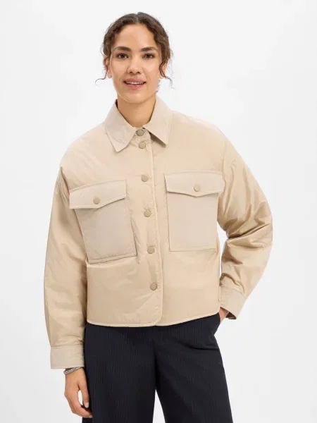 Weekend Max Mara Damowa pikowana kurtka dwustronna Kobiety 34 beżowy