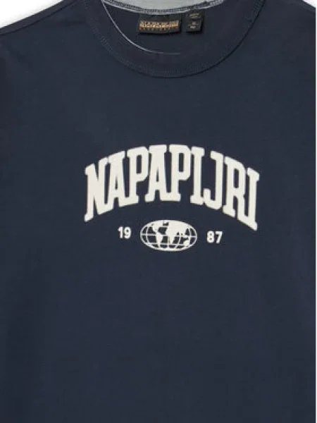 Napapijri Póló S-Inot D Regular Fit sötétkék