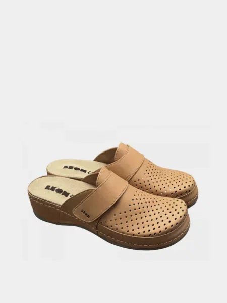 Сабо Leon коричневые