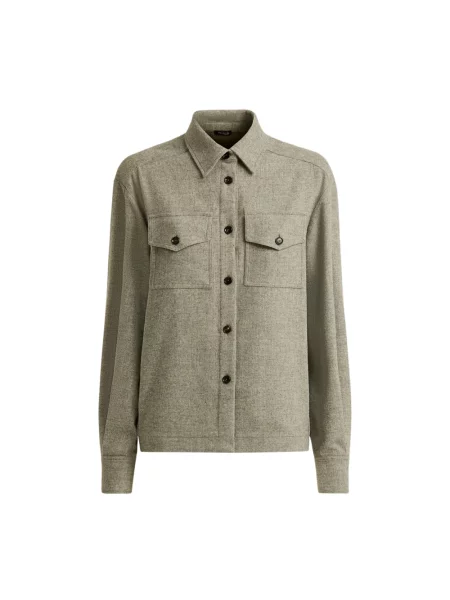 Kurtka Kiton z kaszmiru zielona