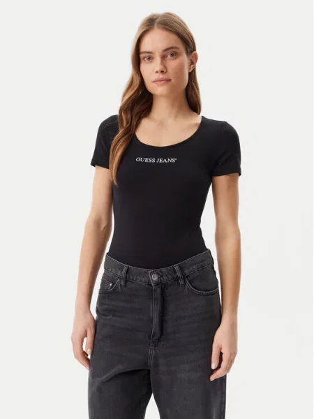 Guess Jeans κορμάκι μαύρο