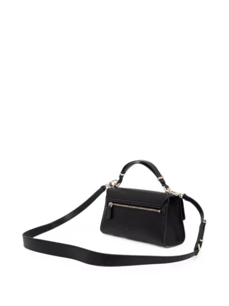 Geantă shopper Guess cu autograf negru