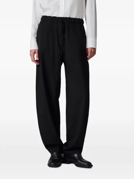 Pantaloni Paul Smith de lână negru