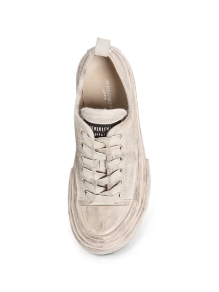 Viseltes hatású sneaker Ann Demeulemeester fehér