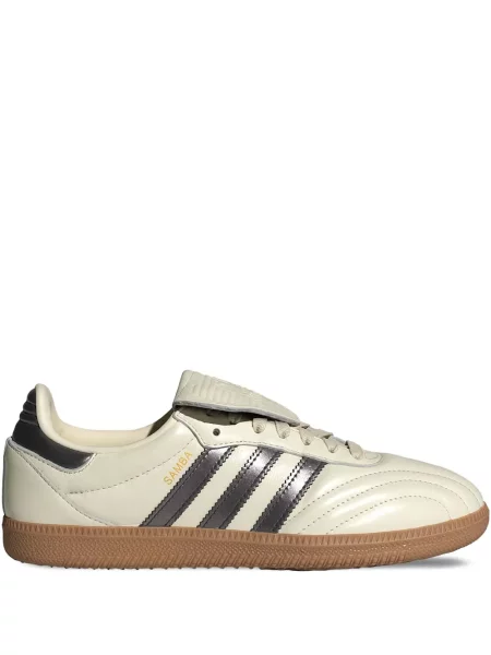 Sneakerși Adidas Samba din piele roșu