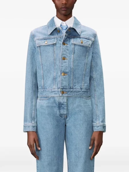 Geacă de blugi Thom Browne albastru