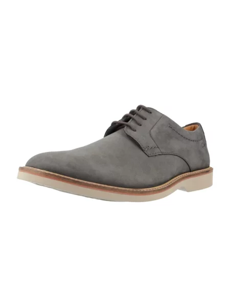 Półbuty Clarks sznurowane szare