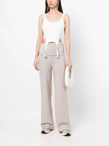 Kelnės Off-white balta