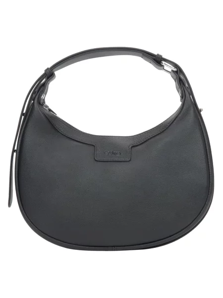 Torebka skórzana Estro skórzana czarna