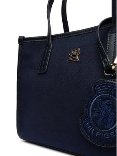 Pisemska torbica Tommy Hilfiger modra