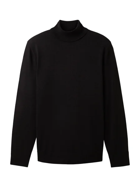 TOM TAILOR Pulover negru