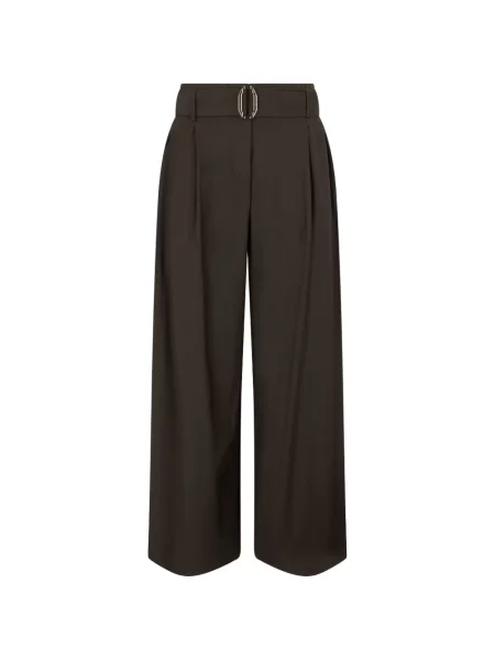 Cu centură pantaloni Moorer maro