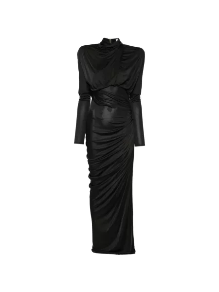 Rochie maxi Balmain negru