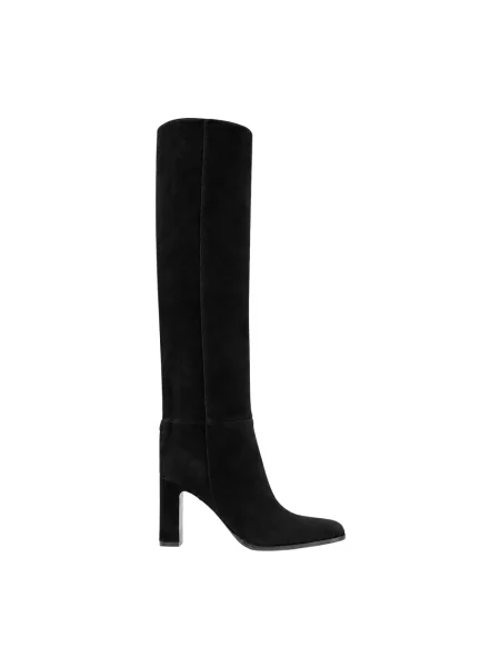 Botki Jimmy Choo zamszowe czarne
