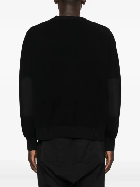 Pulover Y-3 cu decolteu rotund negru