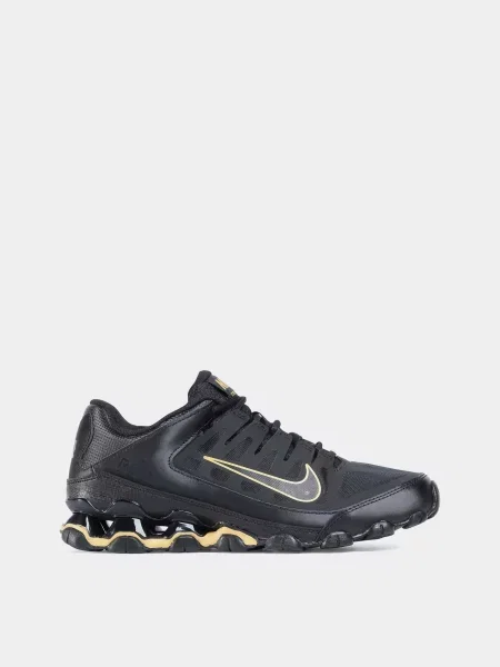 Кожаные кроссовки Nike черные