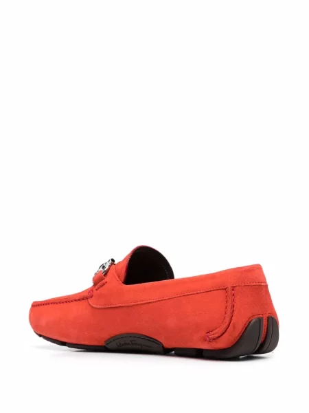 Loafers Salvatore Ferragamo červené