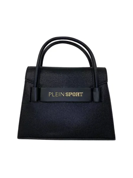 Torebka sportowa Plein Sport z logo czarna