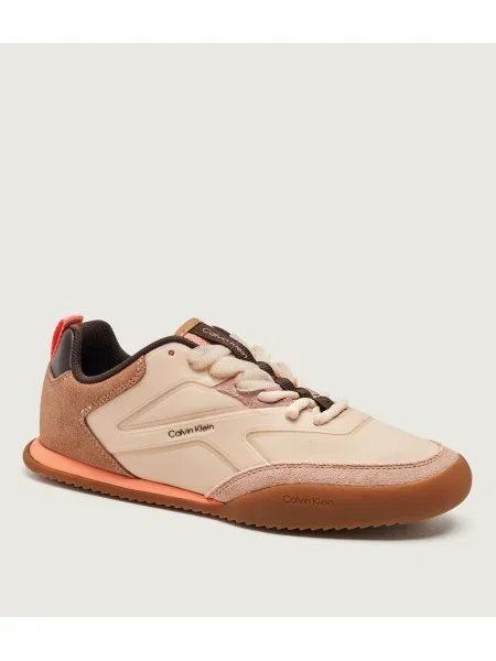 Calvin Klein Sneakers | piele întoarsă bej
