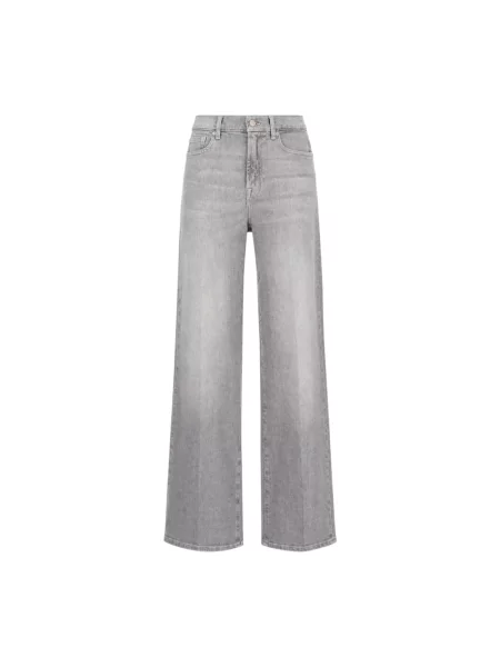 Jeansy 7 For All Mankind szare