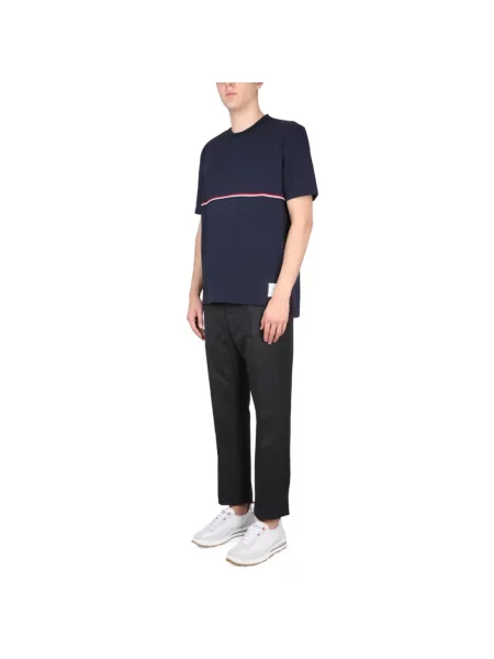 Koszulka Thom Browne niebieska