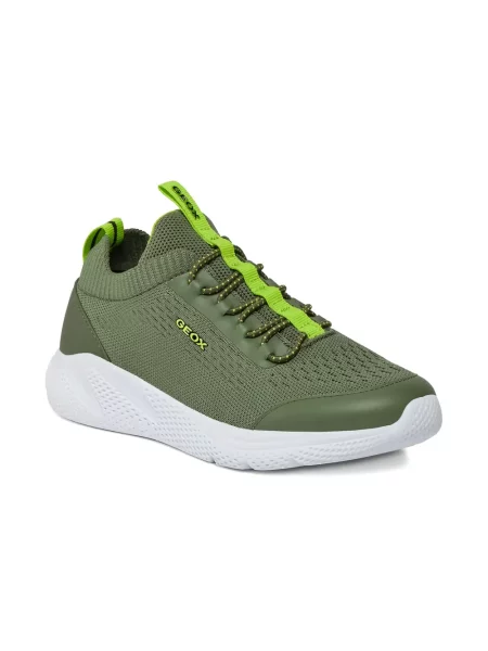 Sneakersy dziecięce Geox zielone