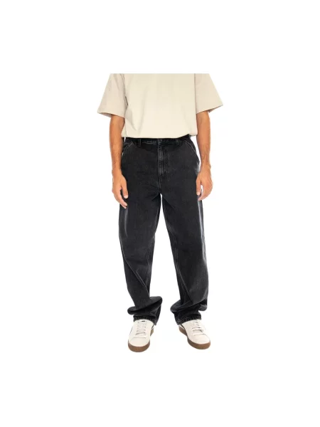 Carhartt WIP Single Knee Pant Mężczyźni Spodnie Carhartt WIP Size: czarny