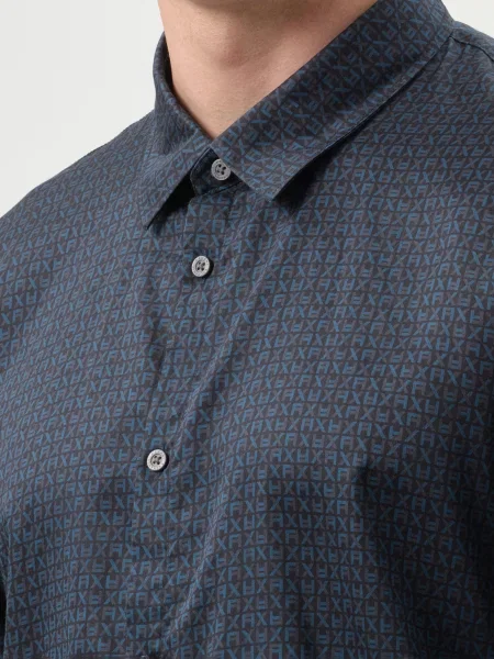 Рубашка Armani Exchange синяя