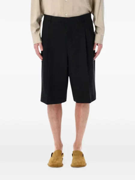 Pantaloni scurți Ami Paris negru