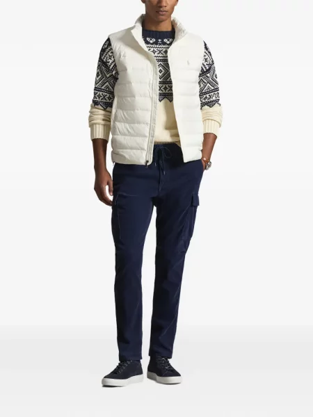 Șapcă Polo Ralph Lauren cu broderie din țesătură twill în carouri albastru