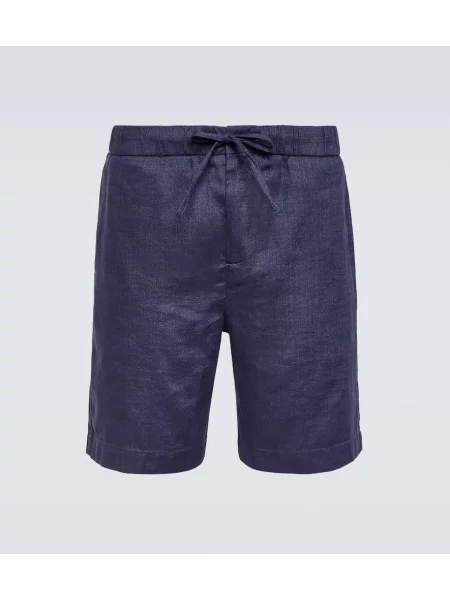 Lanene kratke hlače Frescobol Carioca plava